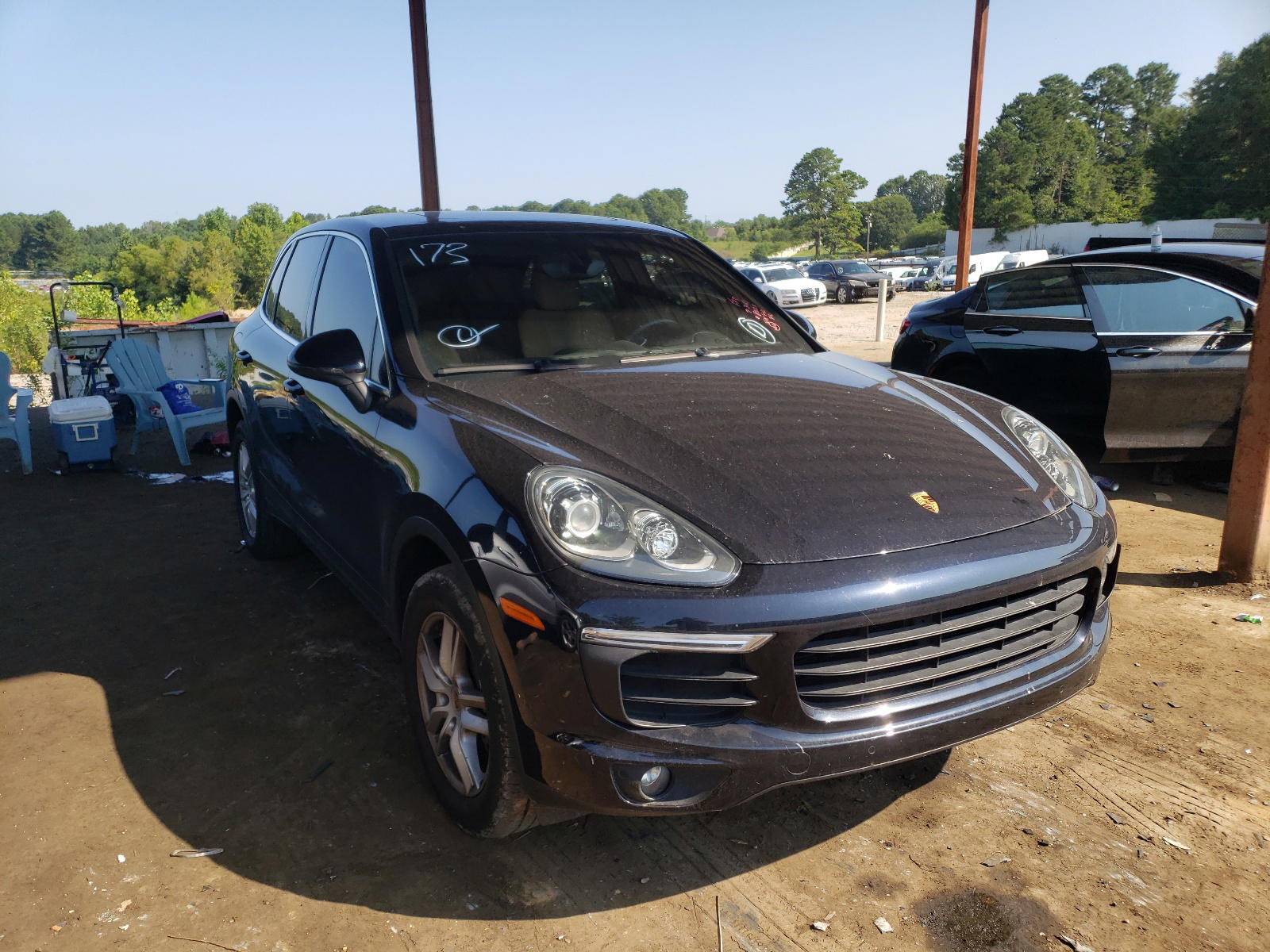 PORSCHE CAYENNE 2016 with VIN WP1AA2A27GKA10986 - Photo from auction