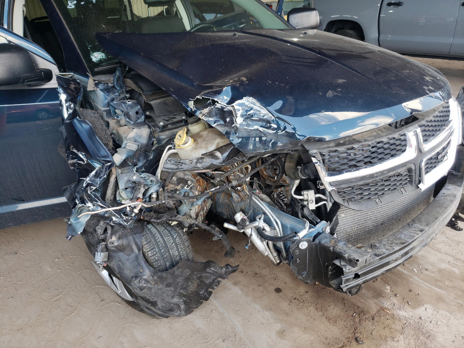 Photo 9 from auction – 2014 DODGE JOURNEY SE with VIN 3C4PDCAB7ET134843