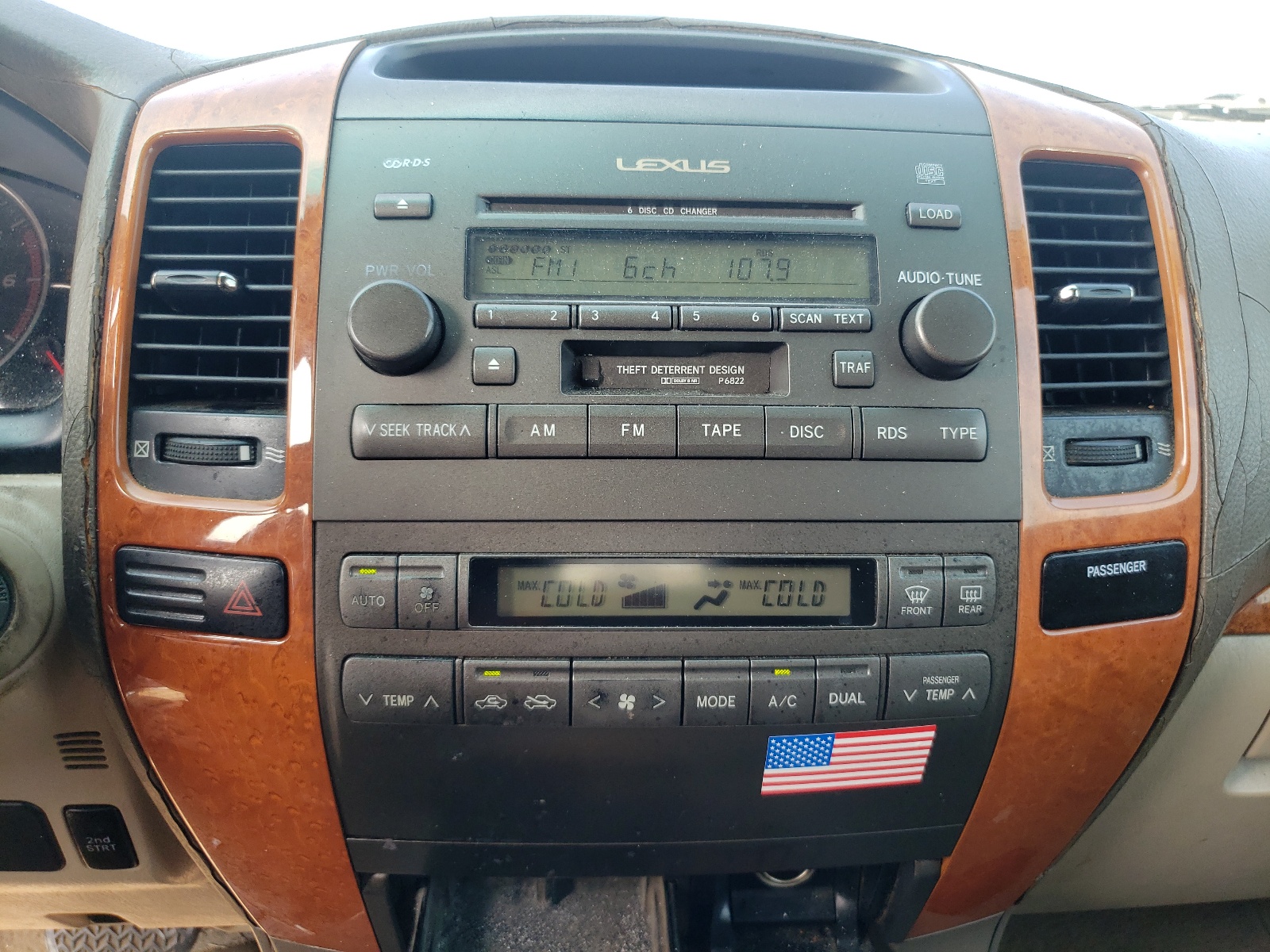 Photo 9 from auction – 2003 LEXUS GX 470 with VIN JTJBT20X330019572
