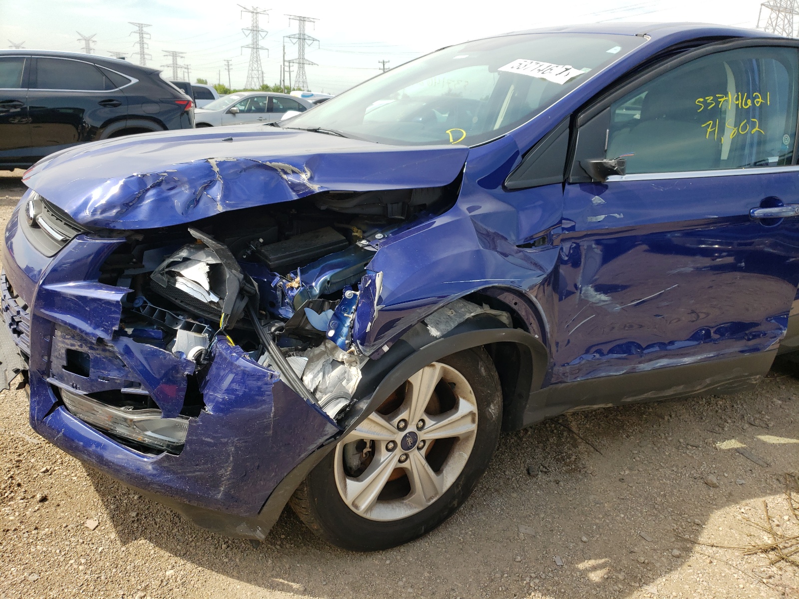 Photo 9 from auction – 2016 FORD ESCAPE SE with VIN 1FMCU9GX3GUC07134