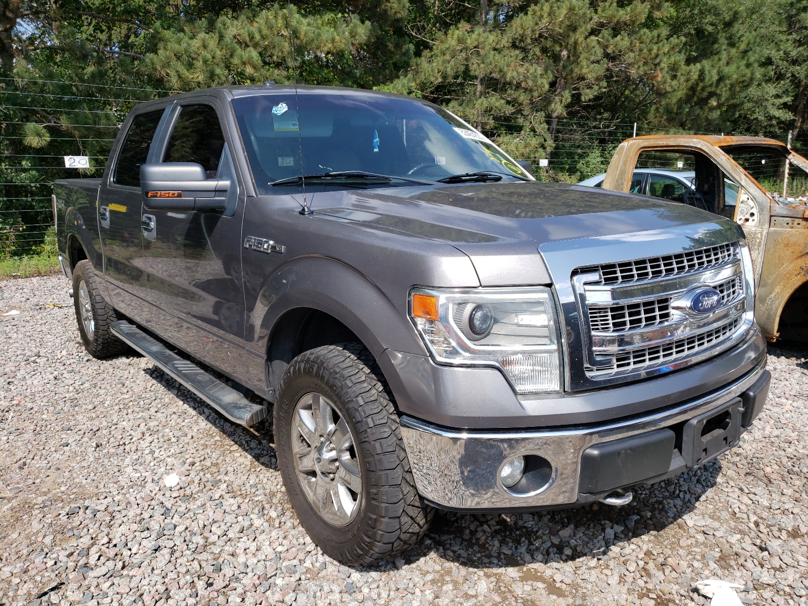 FORD F150 SUPER 2014 with VIN 1FTFW1EF2EKE79688 - Photo from auction