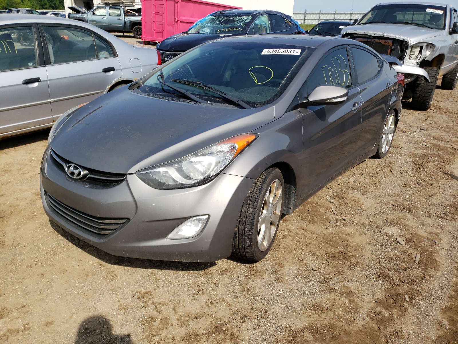 Photo 2 from auction – 2011 HYUNDAI ELANTRA GL with VIN 5NPDH4AE8BH050632