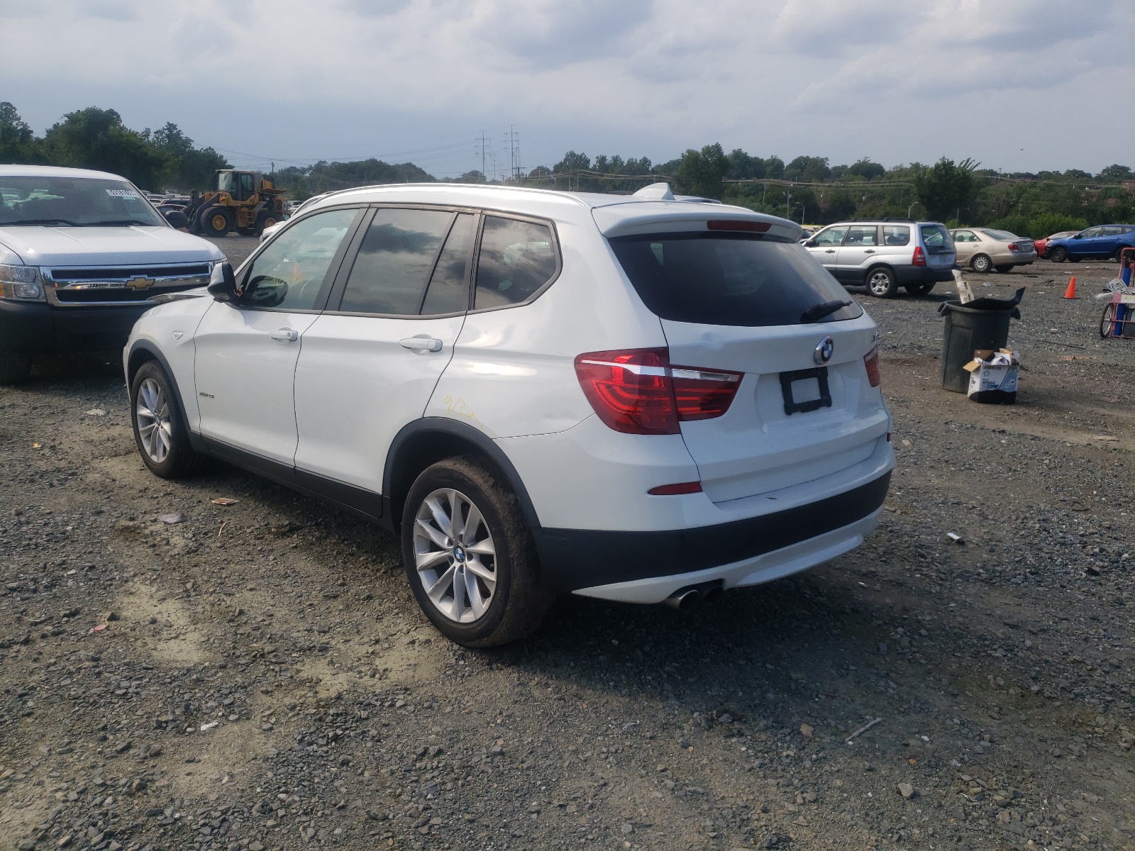 Photo 3 from auction – 2014 BMW X3 XDRIVE2 with VIN 5UXWX9C59E0D30231