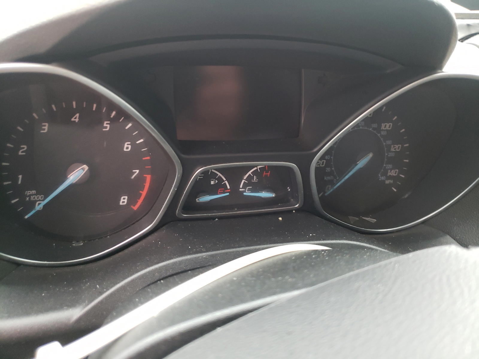 Photo 7 from auction – 2014 FORD ESCAPE S with VIN 1FMCU0F74EUD41757