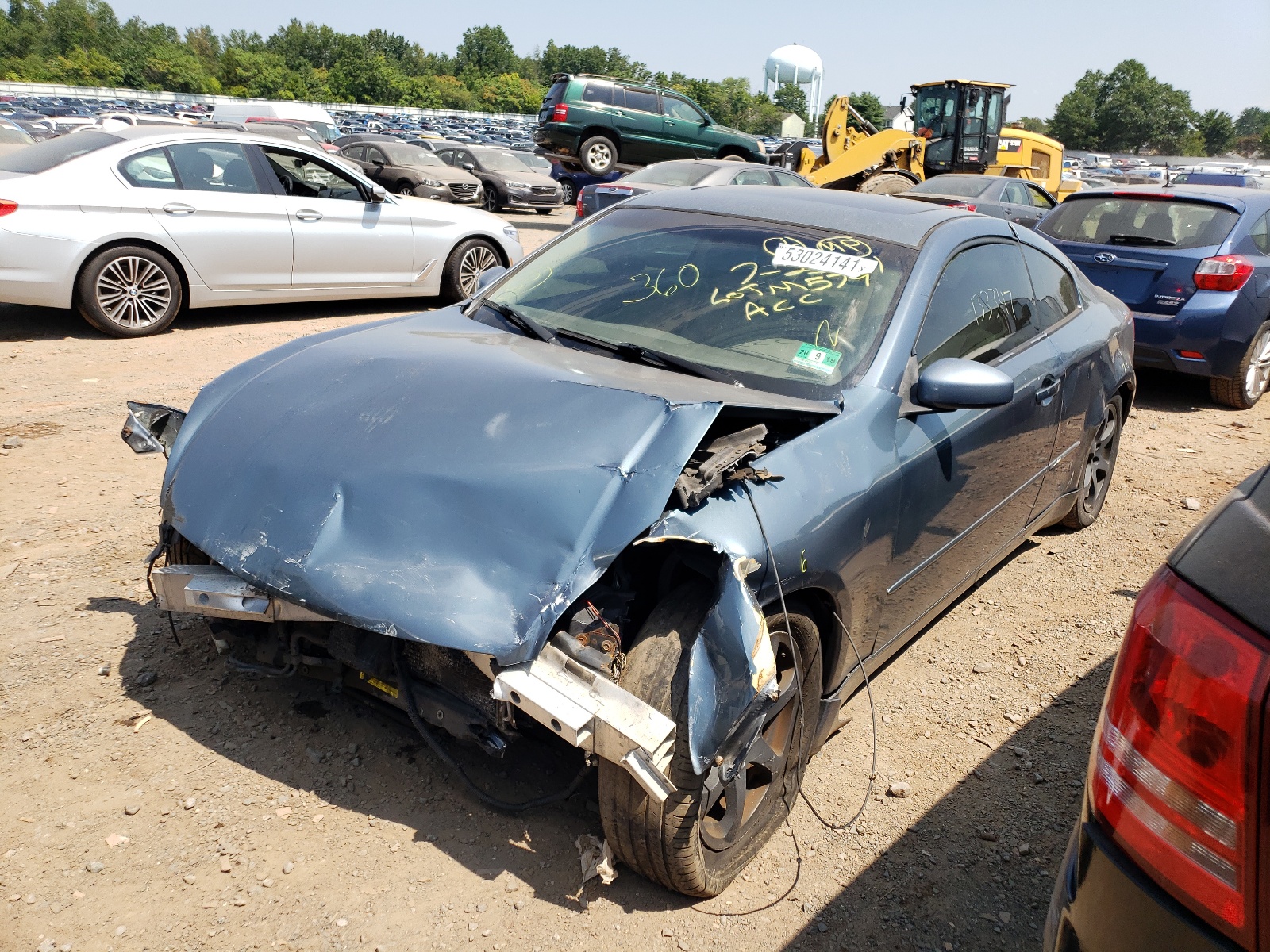 Photo 2 from auction – 2005 INFINITI G35 with VIN JNKCV54E35M402580