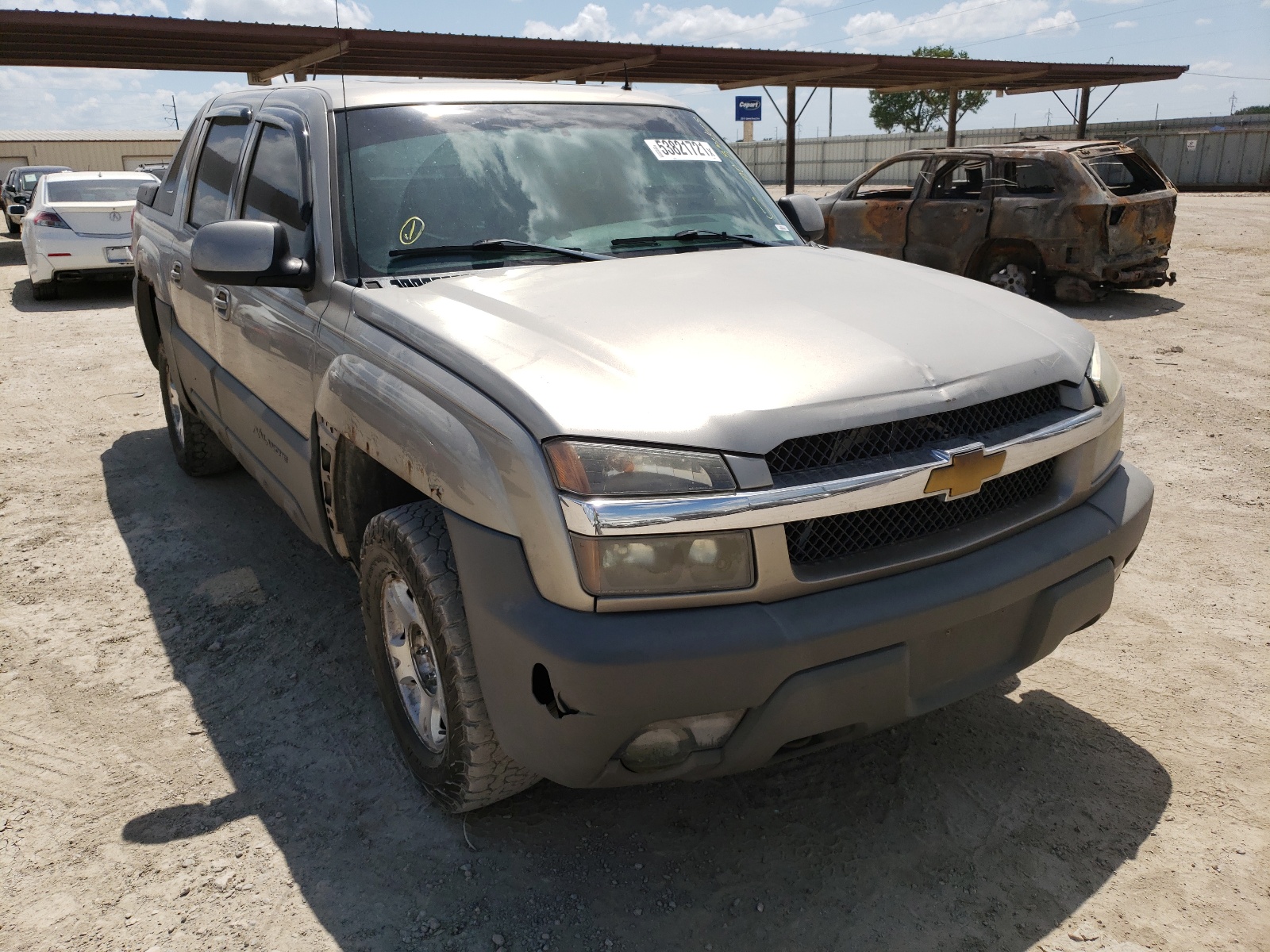 CHEVROLET AVALANCHE 2002 with VIN 3GNEK13T12G294316 - Photo from auction