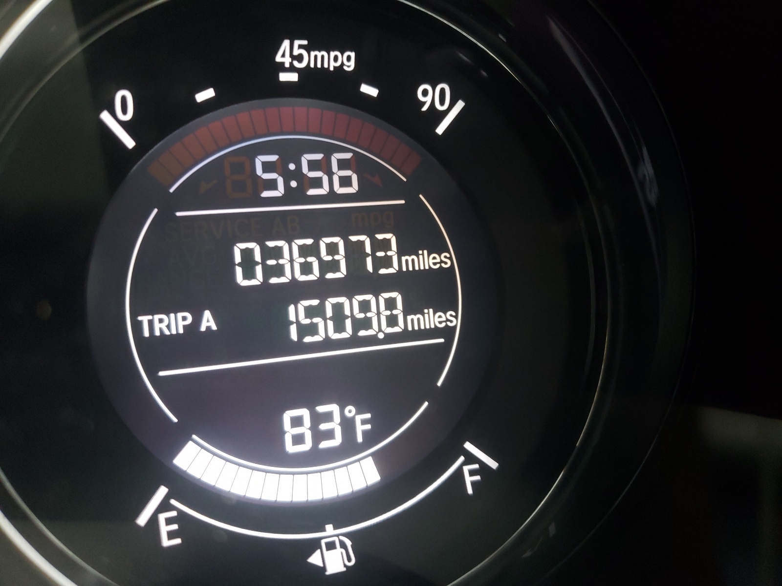 Photo 8 from auction – 2016 HONDA HR-V EX with VIN 3CZRU5G59GM749343
