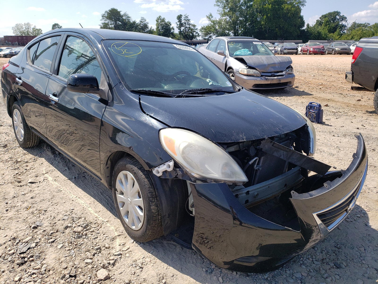 NISSAN VERSA S 2012 with VIN 3N1CN7AP9CL804407 - Photo from auction
