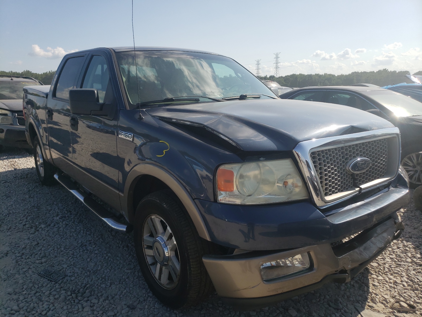 Photo 1 from auction – 2004 FORD F150 SUPER with VIN 1FTPW12594KD07463