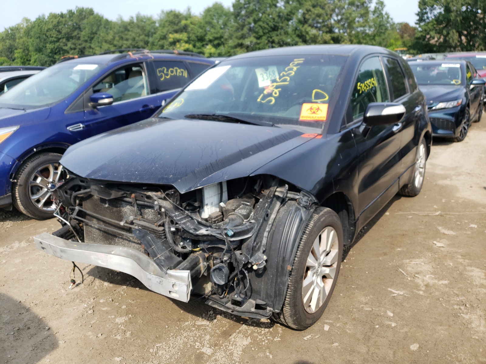 Photo 2 from auction – 2010 ACURA RDX TECHNO with VIN 5J8TB1H55AA004409