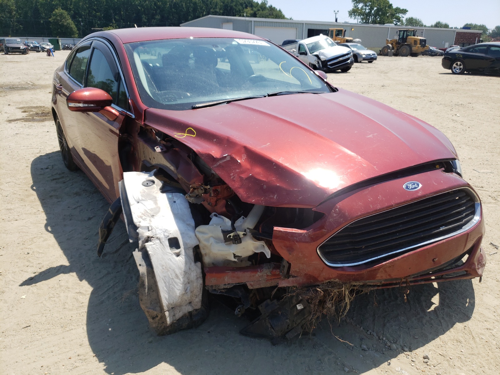 Photo 1 from auction – 2014 FORD FUSION SE with VIN 3FA6P0HD7ER312472