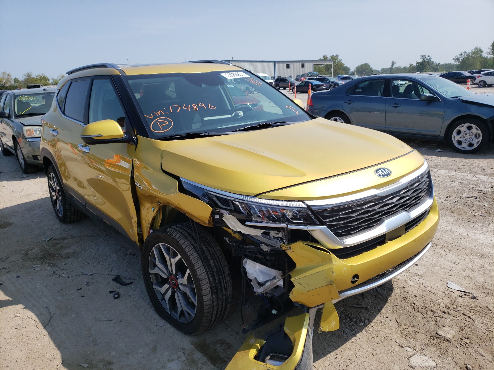 Photo 1 from auction – 2021 KIA SELTOS SX with VIN KNDETCA21M7174896