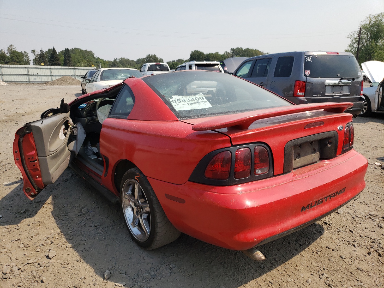 Photo 3 from auction – 1998 FORD MUSTANG with VIN 1FAFP4045WF213571