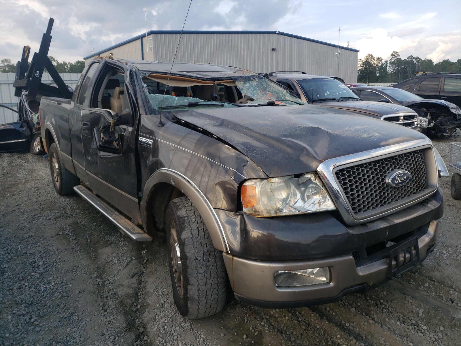 FORD F150 2005 with VIN 1FTPX12535NB82649 - Photo from auction