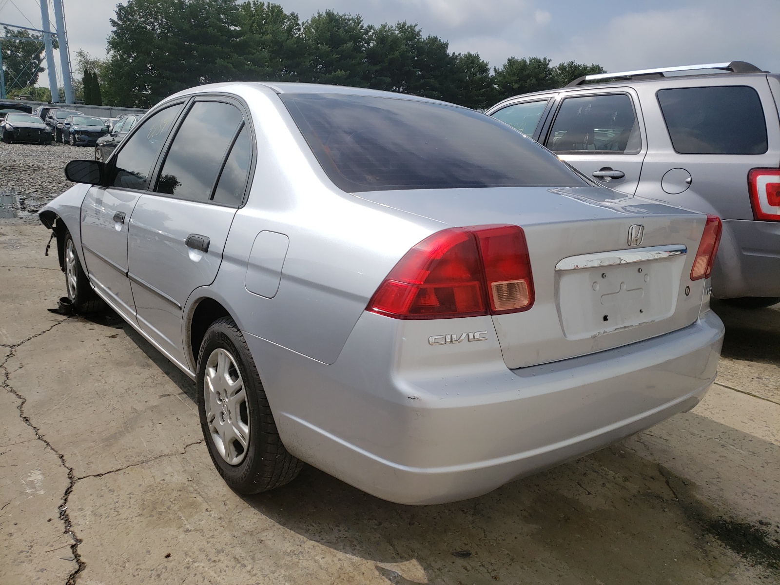 Photo 3 from auction – 2002 HONDA CIVIC DX with VIN 2HGES16142H595876