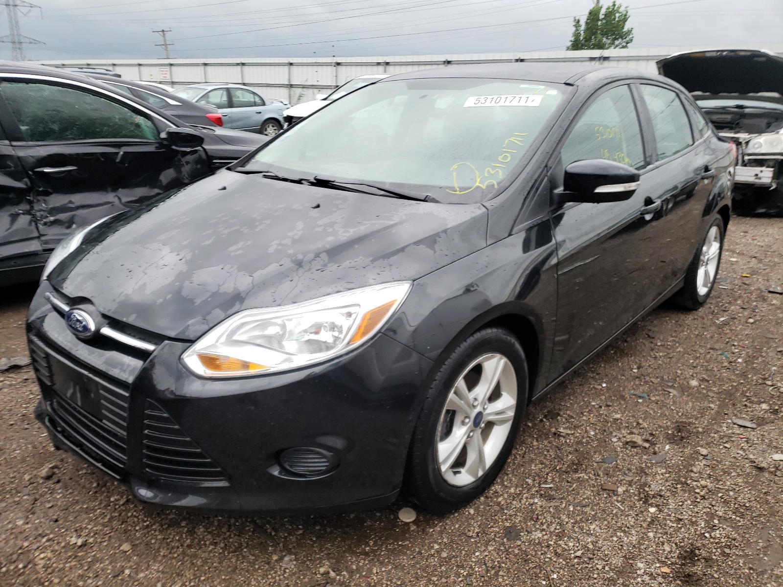 Photo 2 from auction – 2014 FORD FOCUS SE with VIN 1FADP3F22EL427523
