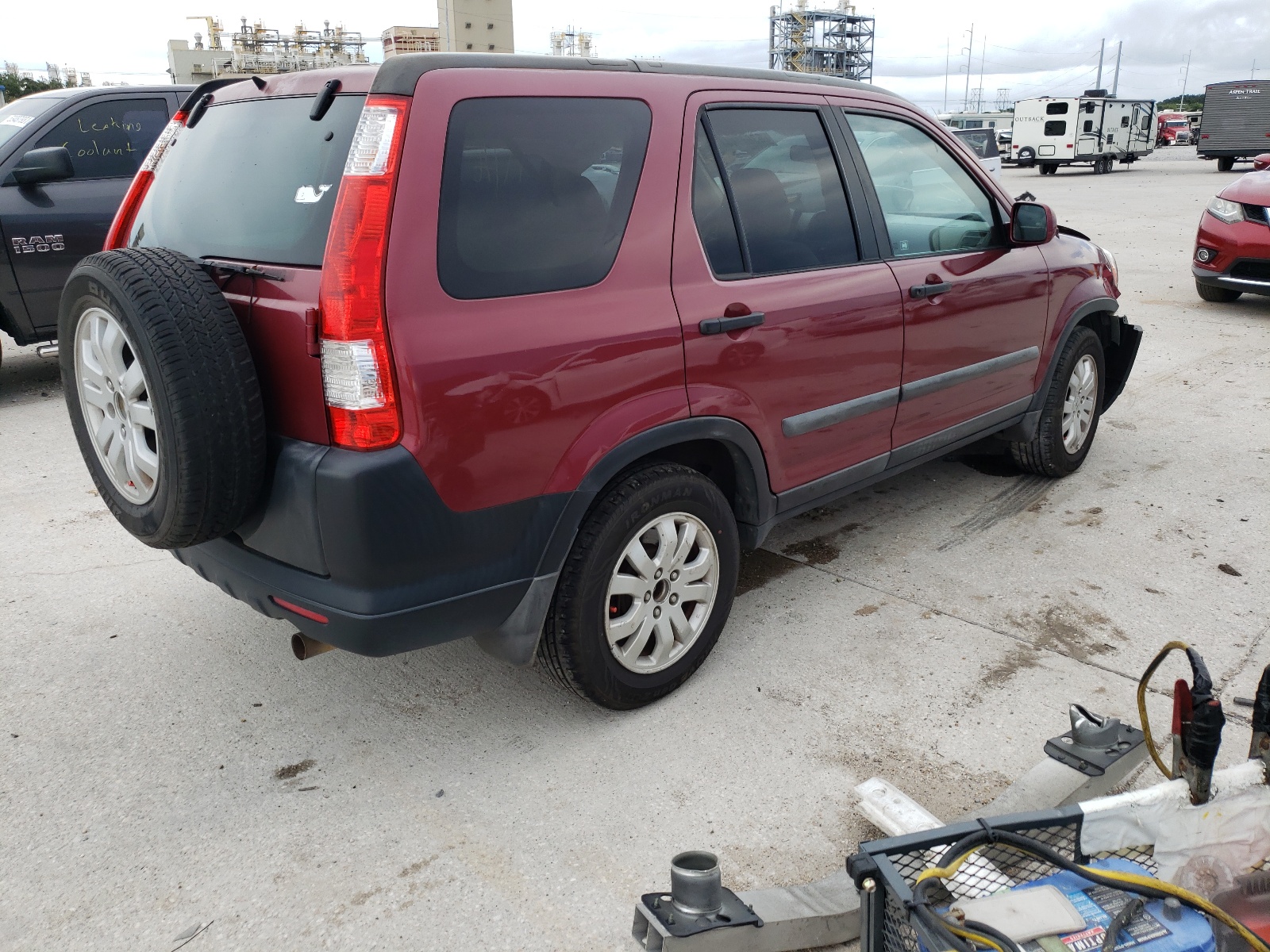 Photo 4 from auction – 2006 HONDA CR-V EX with VIN SHSRD78876U415480