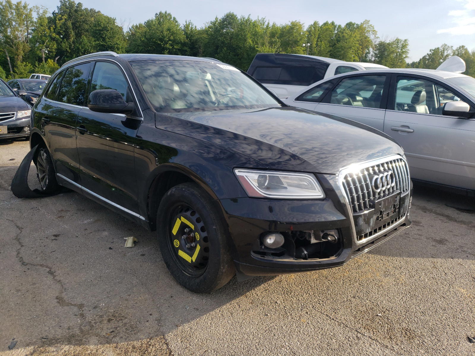 AUDI Q5 PREMIUM 2013 with VIN WA1CFAFPXDA012088 - Photo from auction