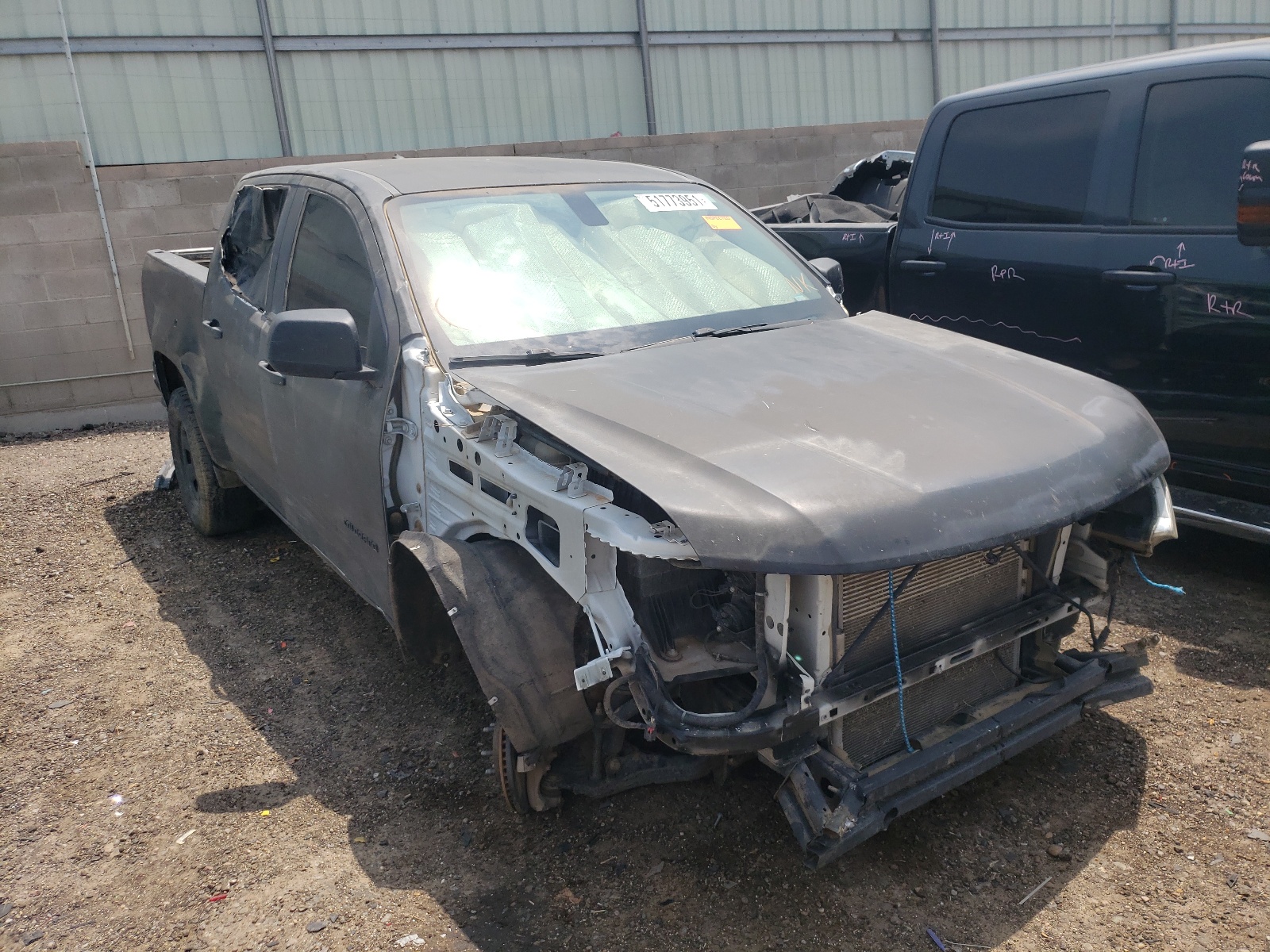 CHEVROLET COLORADO 2015 with VIN 1GCGSAE30F1176700 - Photo from auction