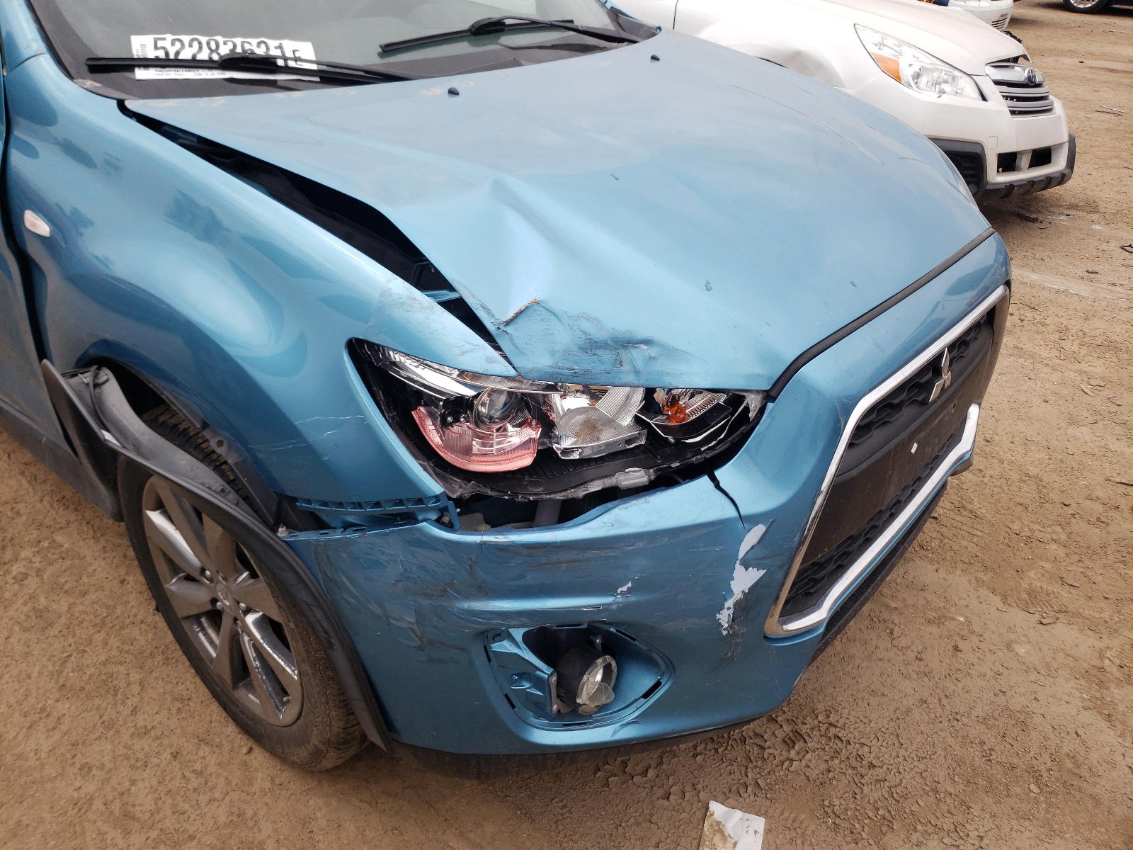 Photo 9 from auction – 2013 MITSUBISHI OUTLANDER with VIN 4A4AP5AU3DE021358