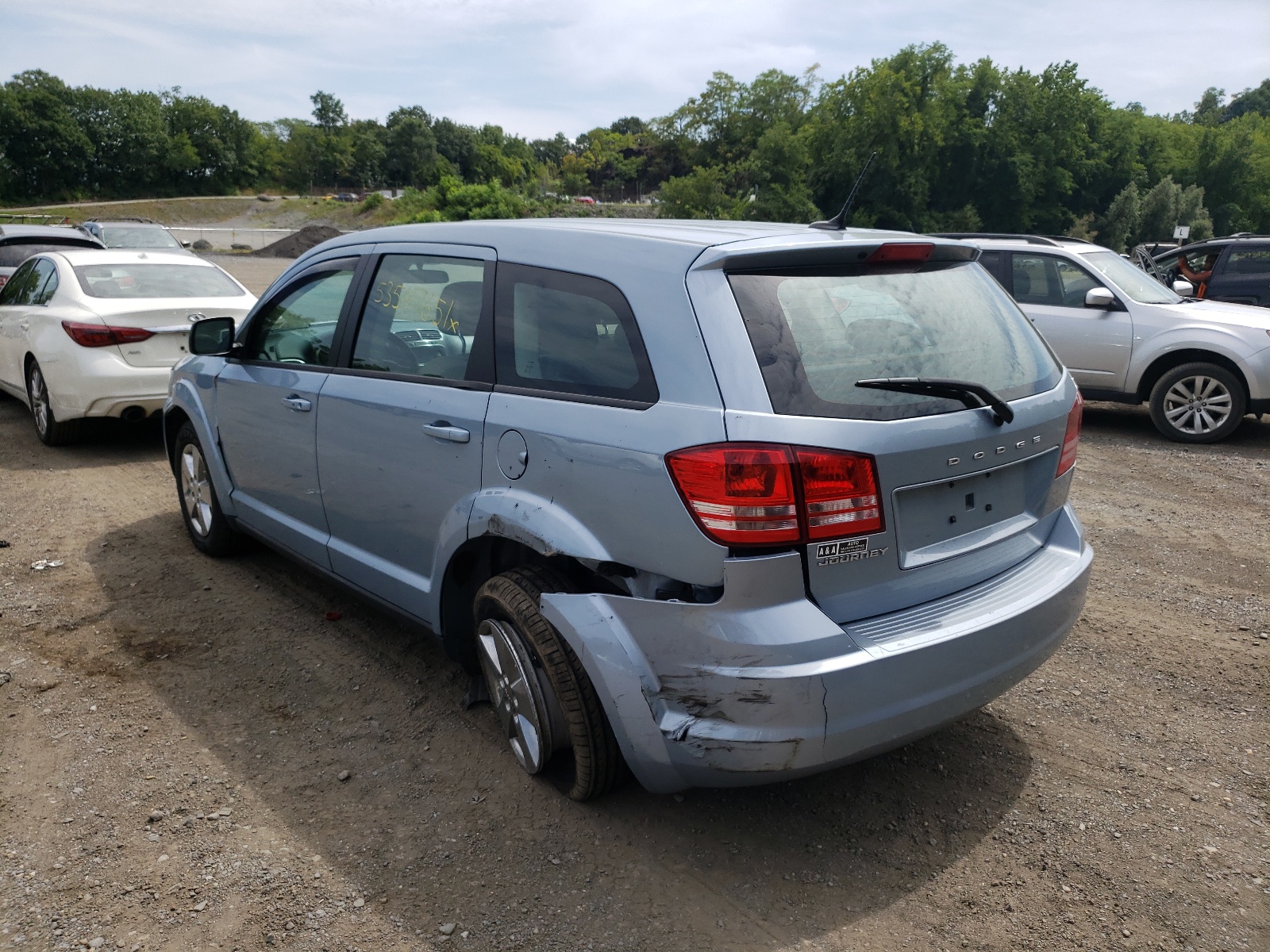 Photo 3 from auction – 2013 DODGE JOURNEY SE with VIN 3C4PDCAB3DT557398