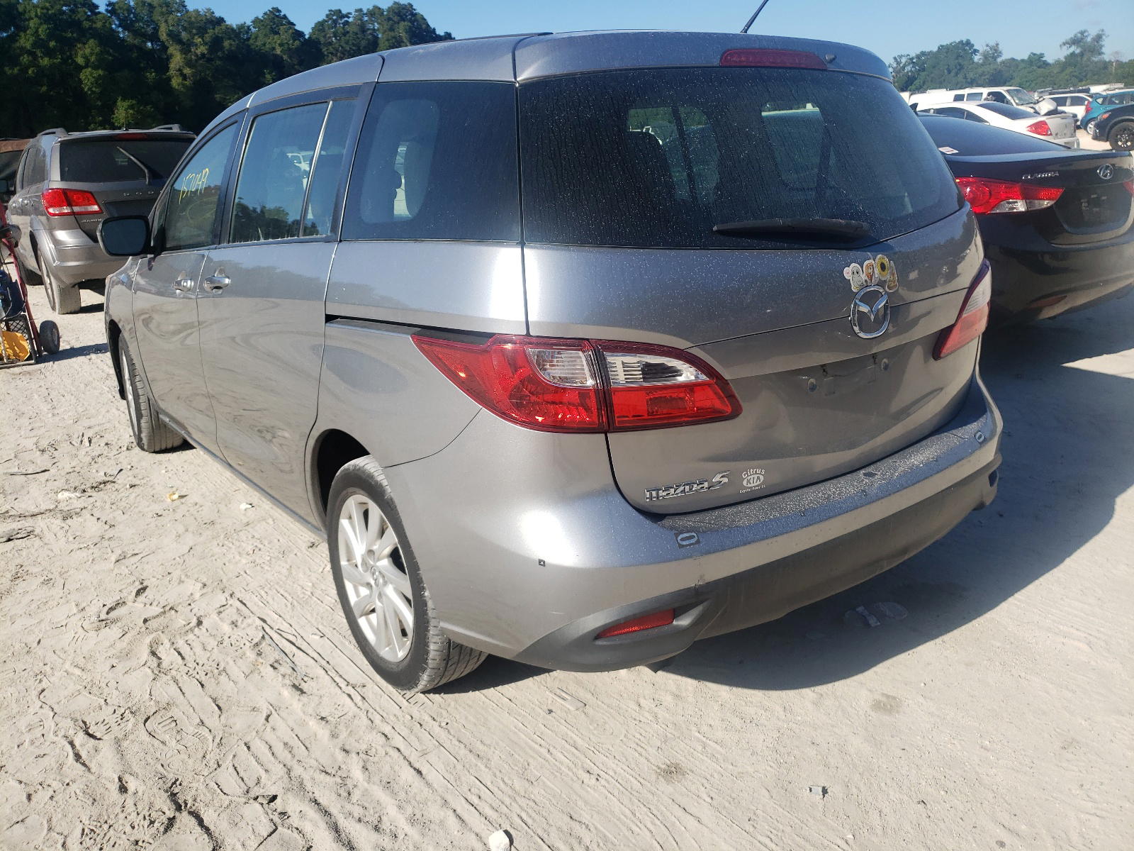 Photo 3 from auction – 2012 MAZDA 5 with VIN JM1CW2BL9C0101024