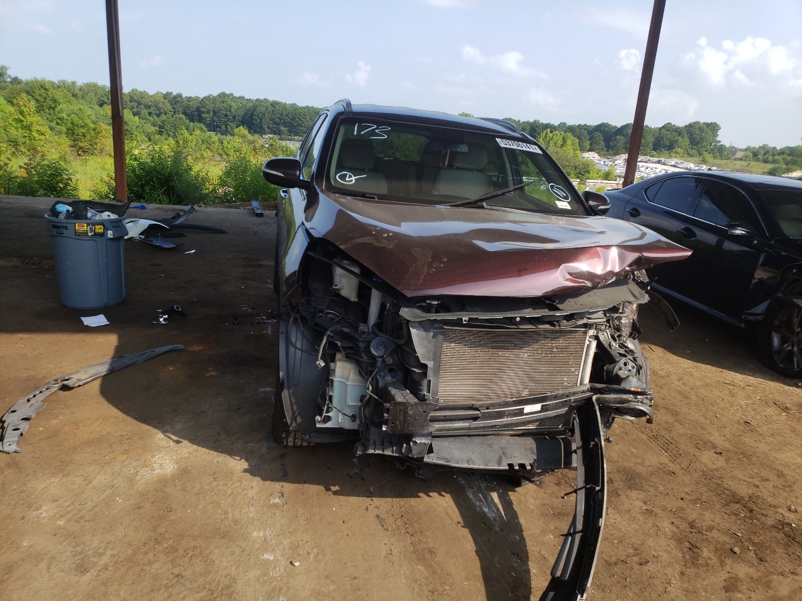 Photo 9 from auction – 2016 KIA SORENTO LX with VIN 5XYPG4A31GG049996