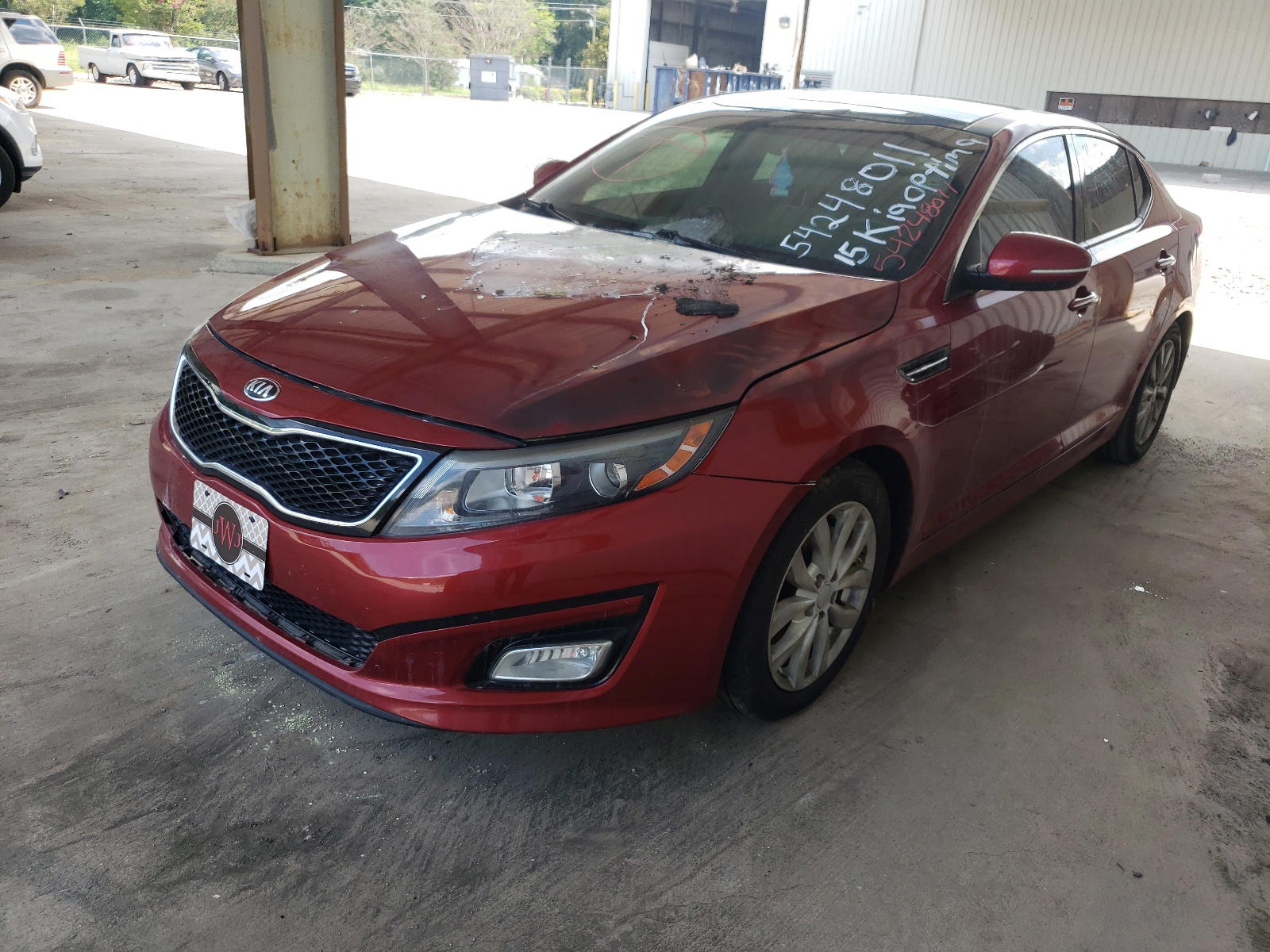 Photo 2 from auction – 2015 KIA OPTIMA EX with VIN 5XXGN4A73FG368845