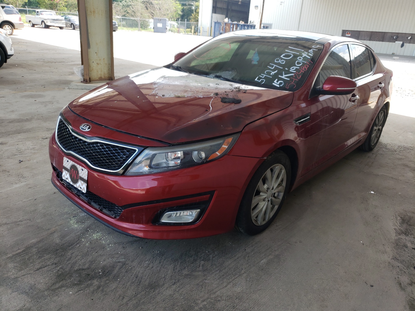 Фото 2 с аукциона – 2015 KIA OPTIMA EX с VIN 5XXGN4A73FG368845
