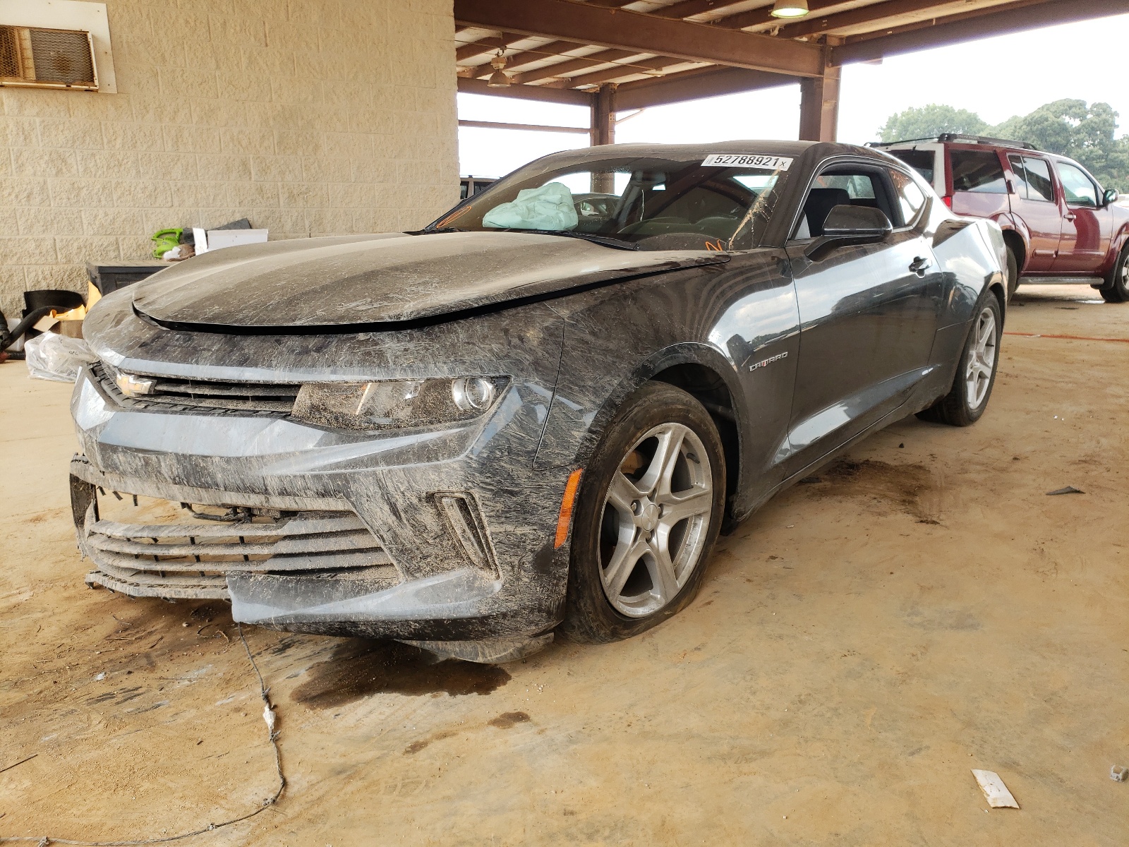 Photo 2 from auction – 2018 CHEVROLET CAMARO LS with VIN 1G1FA1RX7J0189320