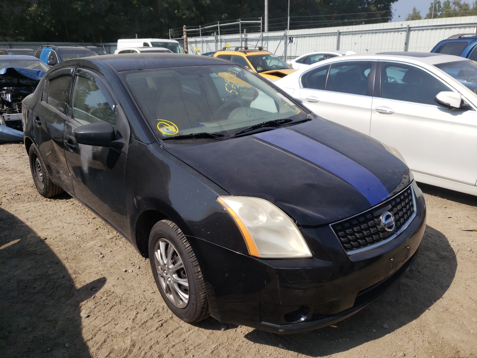 NISSAN SENTRA 2.0 2008 with VIN 3N1AB61E48L760395 - Photo from auction