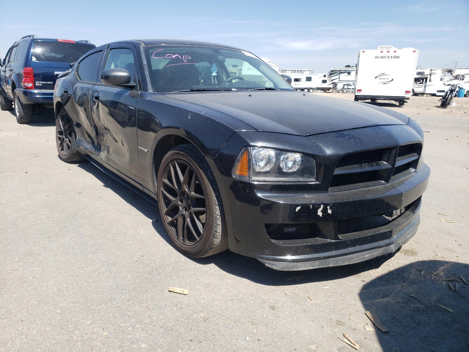 DODGE CHARGER 2009 with VIN 2B3KA33VX9H632433 - Photo from auction