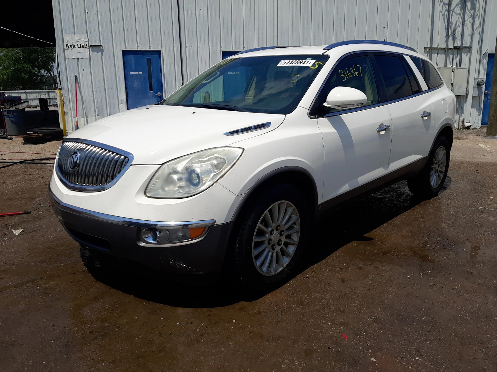 Photo 2 from auction – 2009 BUICK ENCLAVE CX with VIN 5GAER23D29J189992