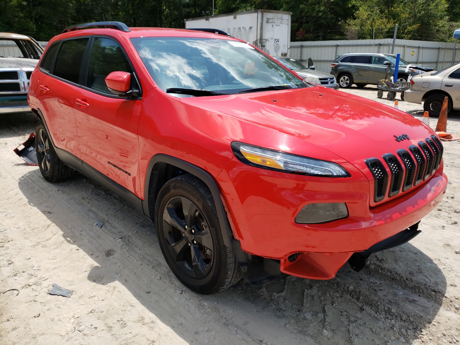 JEEP CHEROKEE L 2018 with VIN 1C4PJMDX7JD599516 - Photo from auction