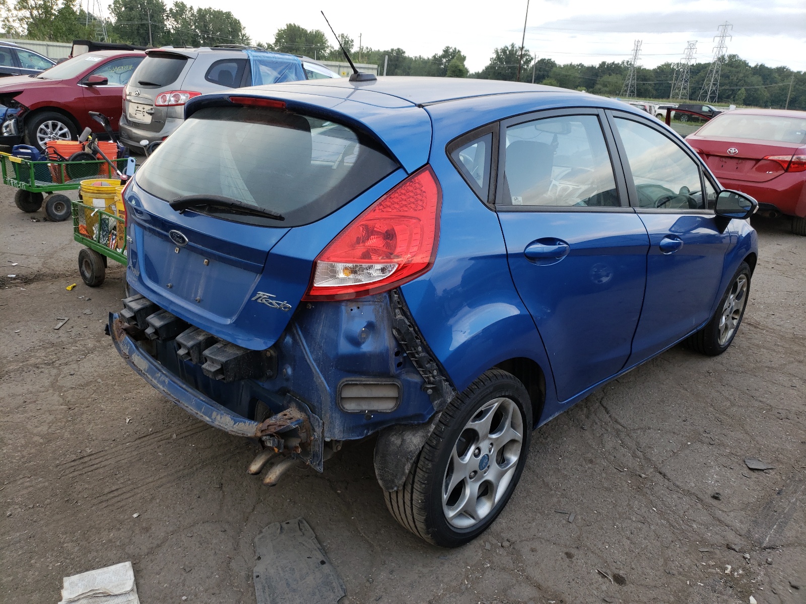 Photo 4 from auction – 2011 FORD FIESTA SES with VIN 3FADP4FJ6BM108813