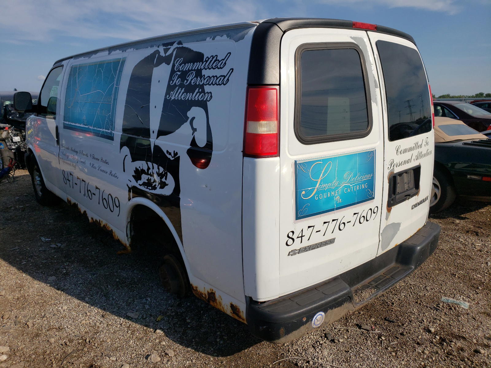 Photo 3 from auction – 2003 CHEVROLET EXPRESS with VIN 1GCEG15X931210639