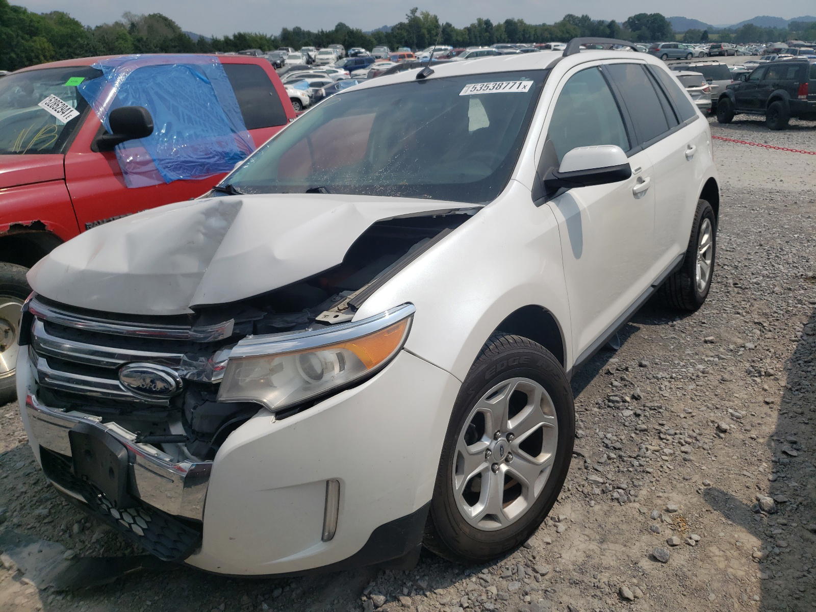 Photo 2 from auction – 2013 FORD EDGE SEL with VIN 2FMDK4JC0DBE09532