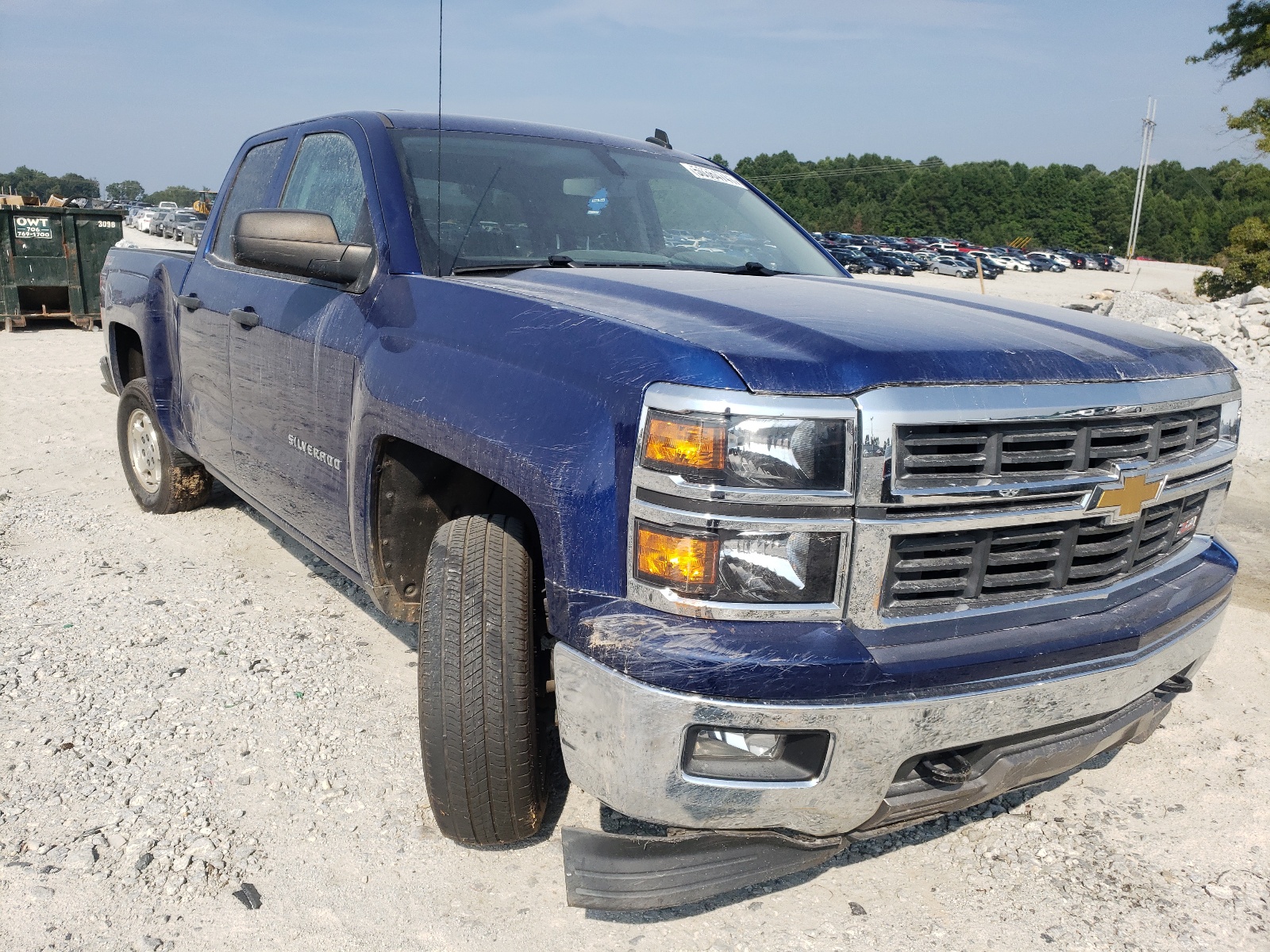 CHEVROLET SILVERADO 2014 with VIN 1GCVKRECXEZ358796 - Photo from auction