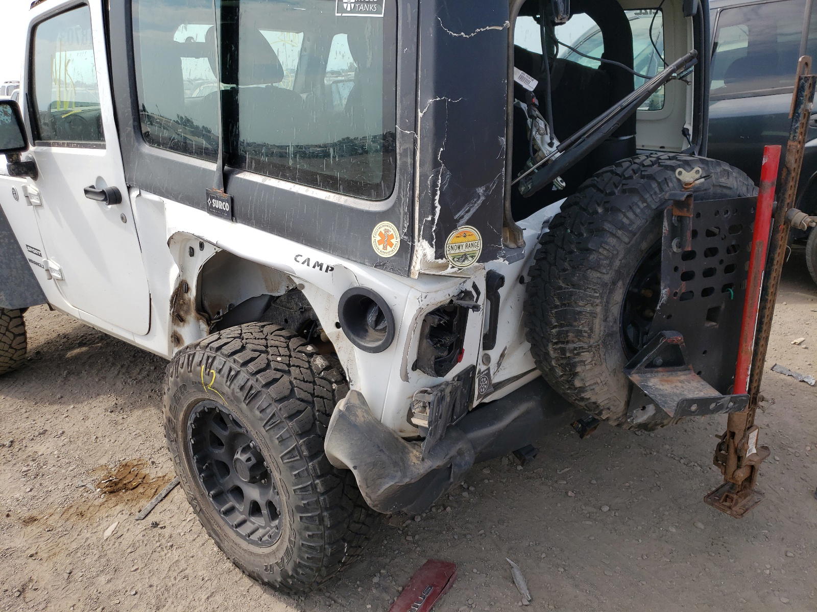 Photo 9 from auction – 2017 JEEP WRANGLER S with VIN 1C4AJWAG3HL667235