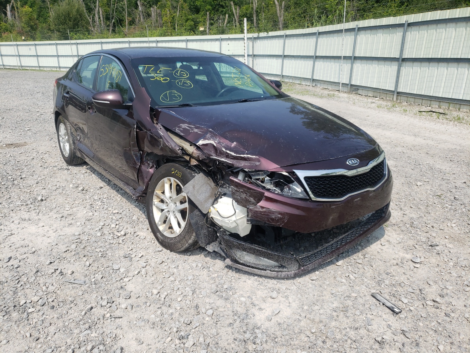KIA OPTIMA LX 2012 z numerem VIN 5XXGM4A71CG020170 - Zdjęcie z aukcji