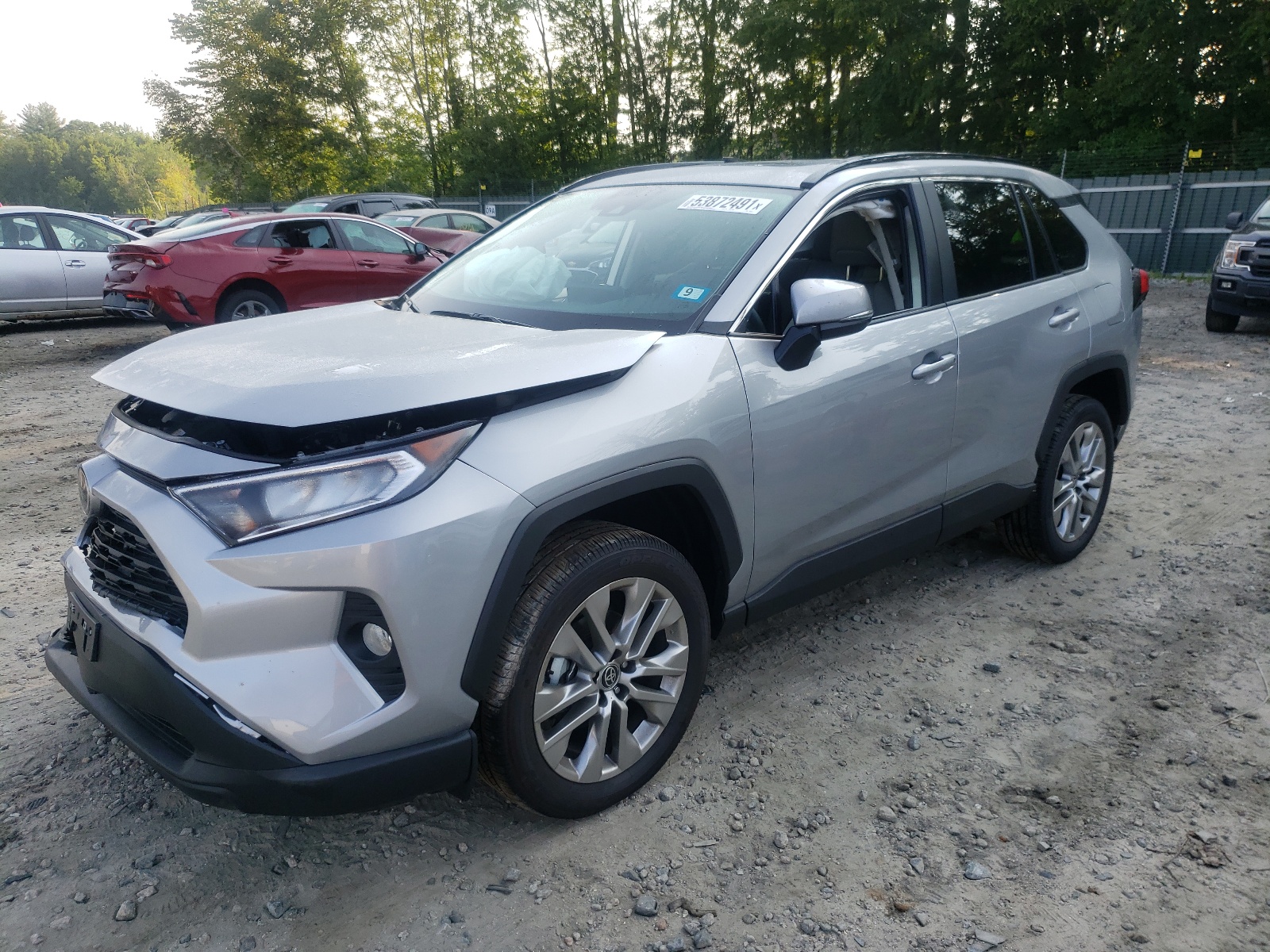 Photo 2 from auction – 2021 TOYOTA RAV4 XLE P with VIN 2T3A1RFV3MC199511