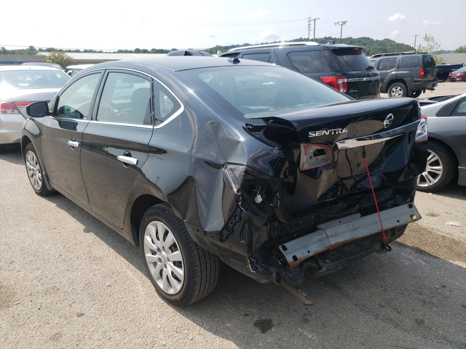 Photo 3 from auction – 2017 NISSAN SENTRA S with VIN 3N1AB7AP3HL640899