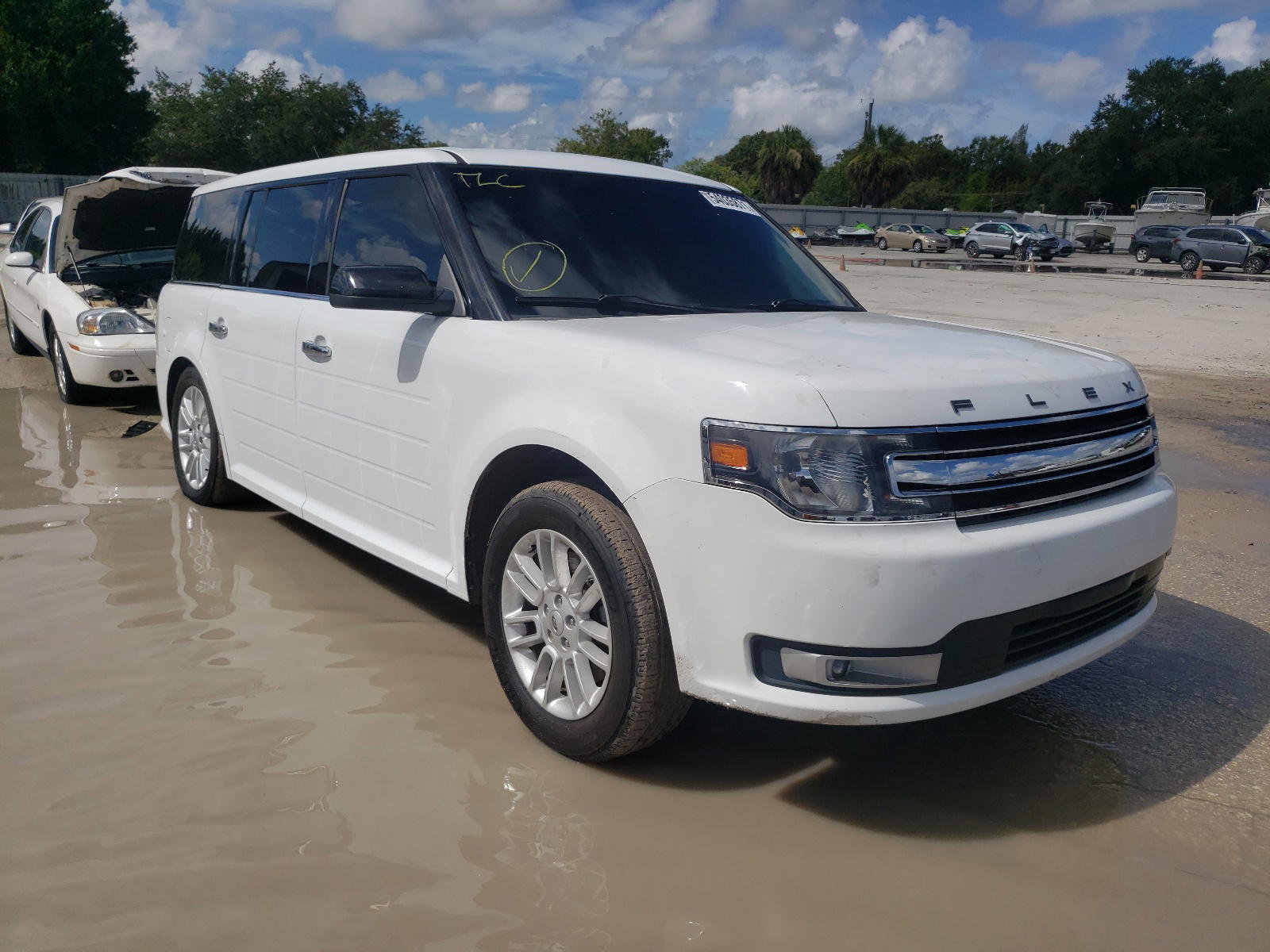 FORD FLEX SEL 2015 with VIN 2FMGK5C86FBA02863 - Photo from auction