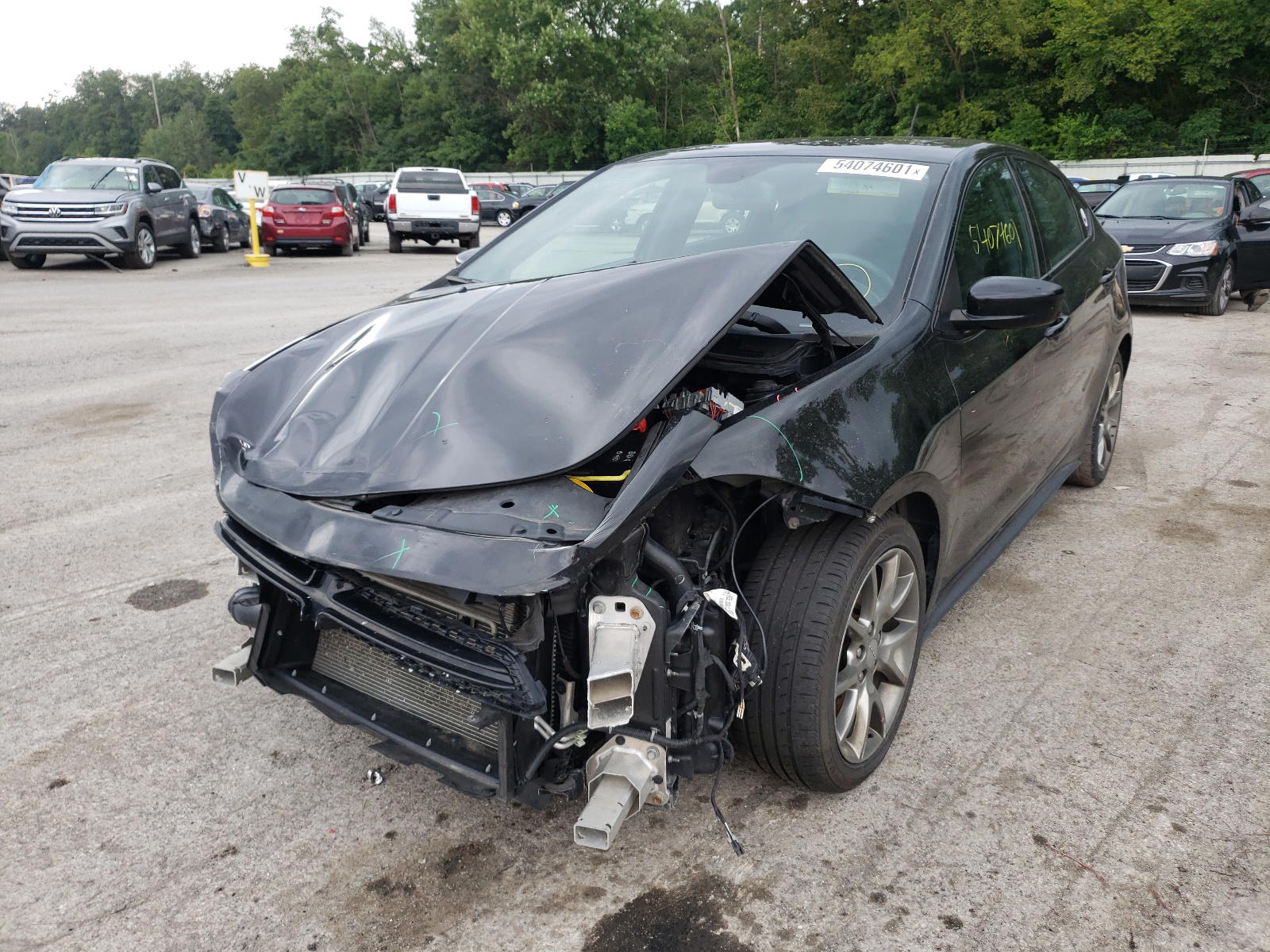 Photo 2 from auction – 2015 DODGE DART SXT with VIN 1C3CDFBB1FD166634