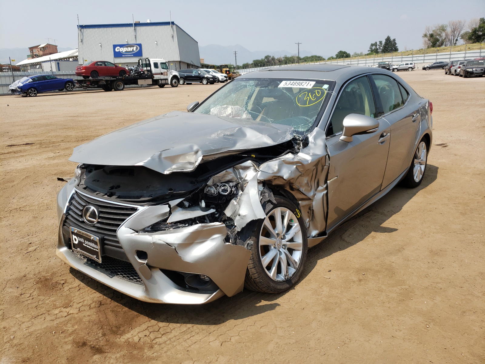 Photo 2 from auction – 2015 LEXUS IS 250 with VIN JTHCF1D2XF5021848