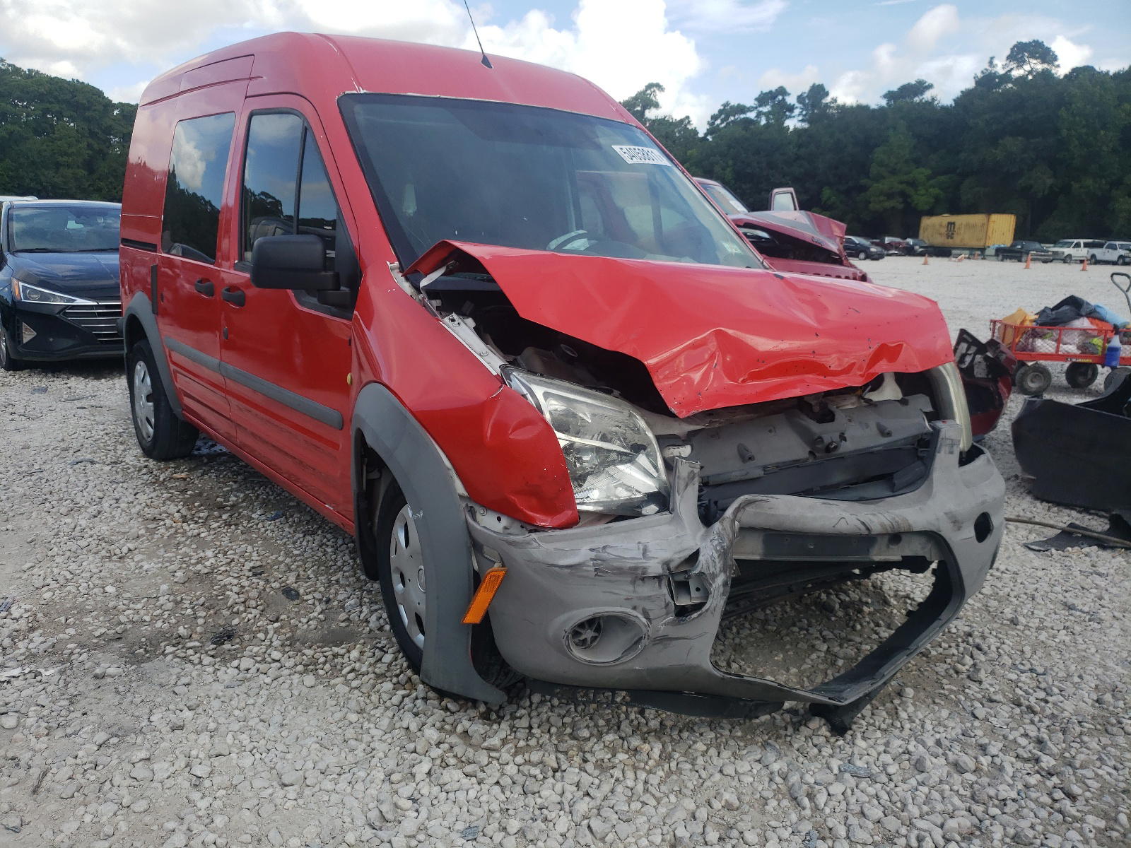 FORD TRANSIT CO 2012 with VIN NM0LS6BN2CT079271 - Photo from auction