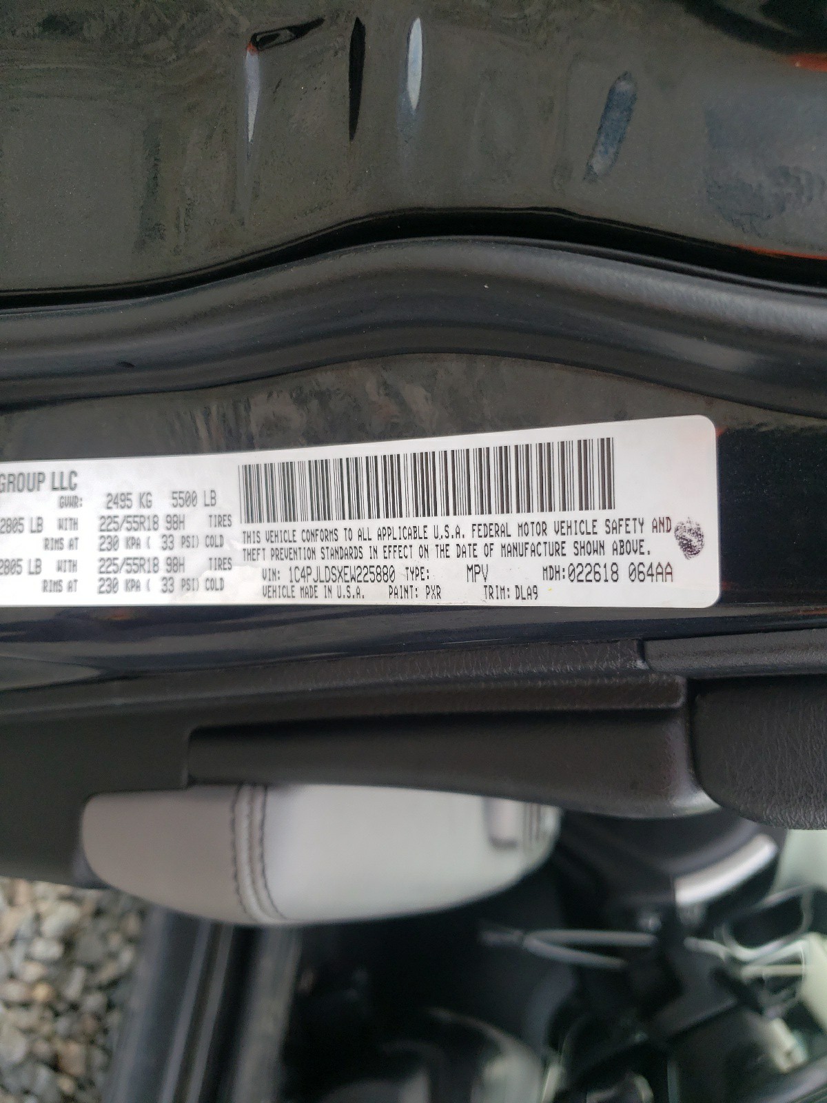 Photo 10 from auction – 2014 JEEP CHEROKEE L with VIN 1C4PJLDSXEW225880