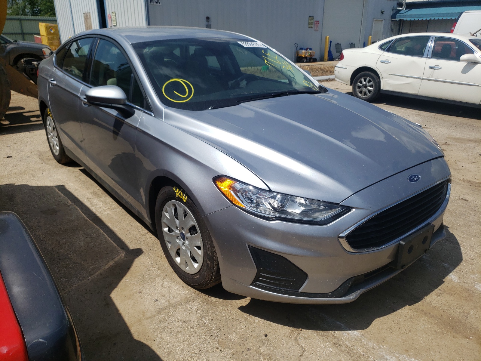 FORD FUSION S 2020 with VIN 3FA6P0G77LR249205 - Photo from auction