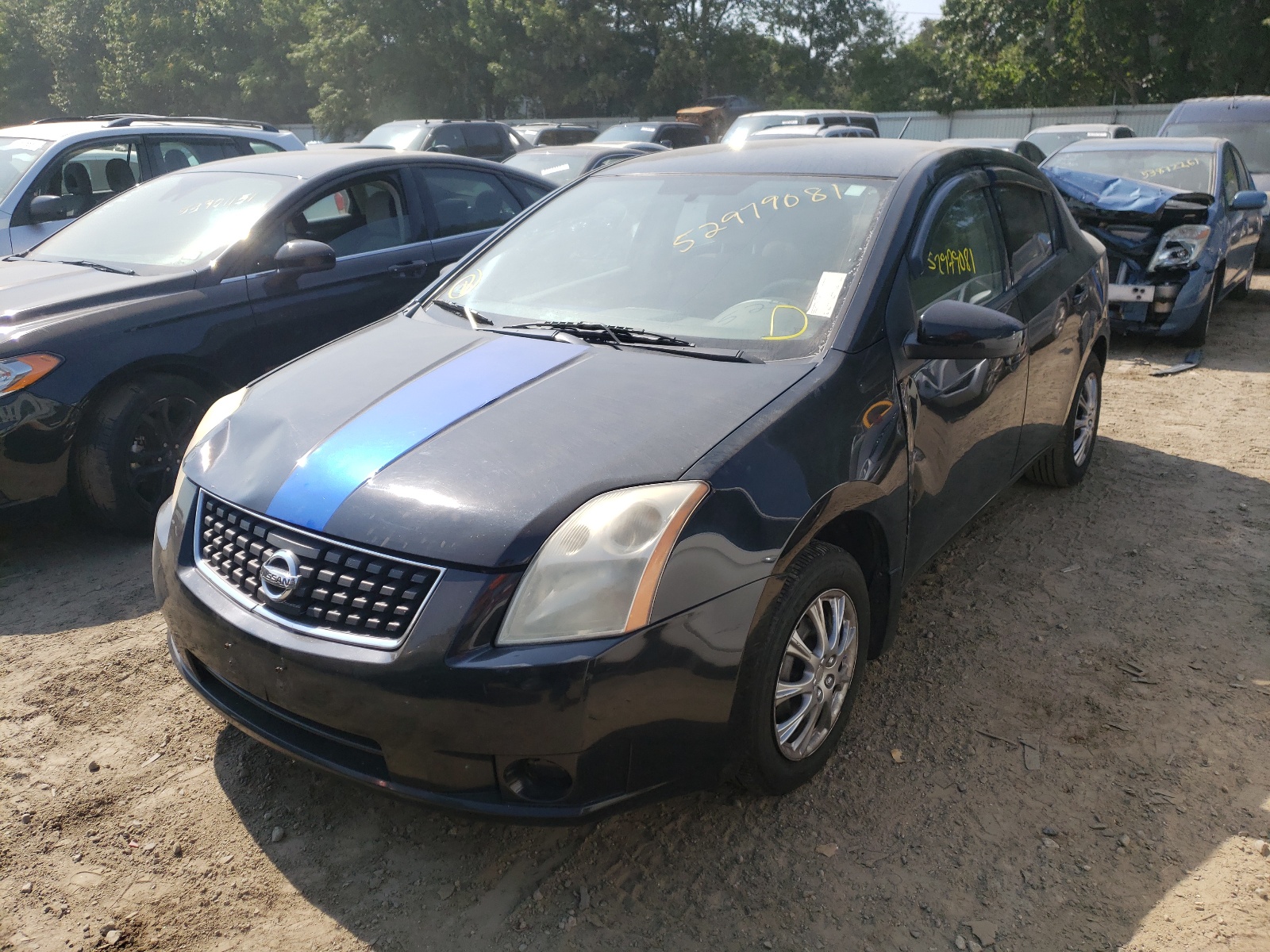 Photo 2 from auction – 2008 NISSAN SENTRA 2.0 with VIN 3N1AB61E48L760395