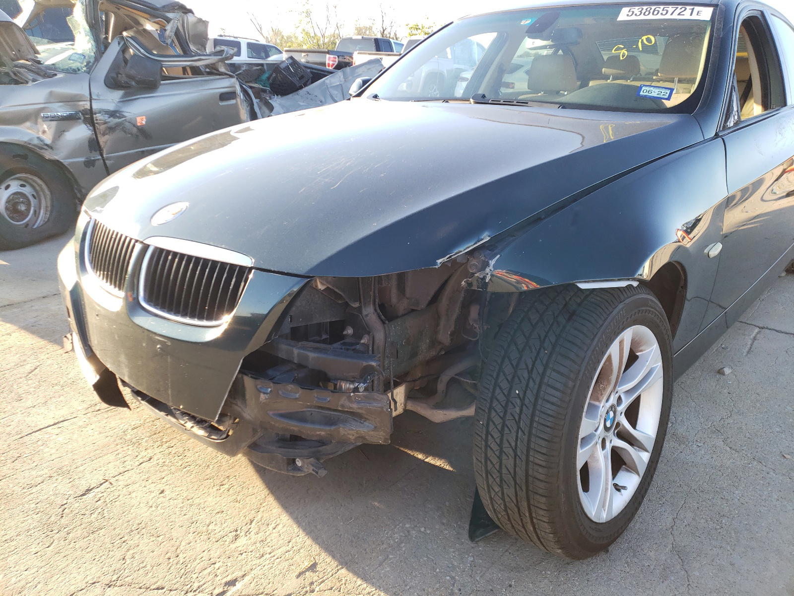 Photo 9 from auction – 2008 BMW 328 I with VIN WBAVA37558NL47177